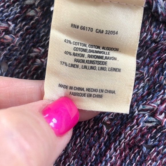 Moth for Anthropologie Anita Swing Sweater Purple - Picture 6 of 7